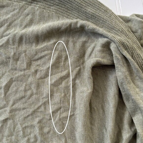 Lululemon Cashlu Knit Wrap Sweater (Size XS/S) Rosemary Lightweight Cardigan - Picture 8 of 12